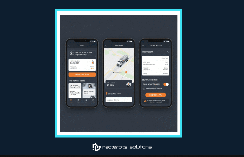 Winter fuel delivery challenges