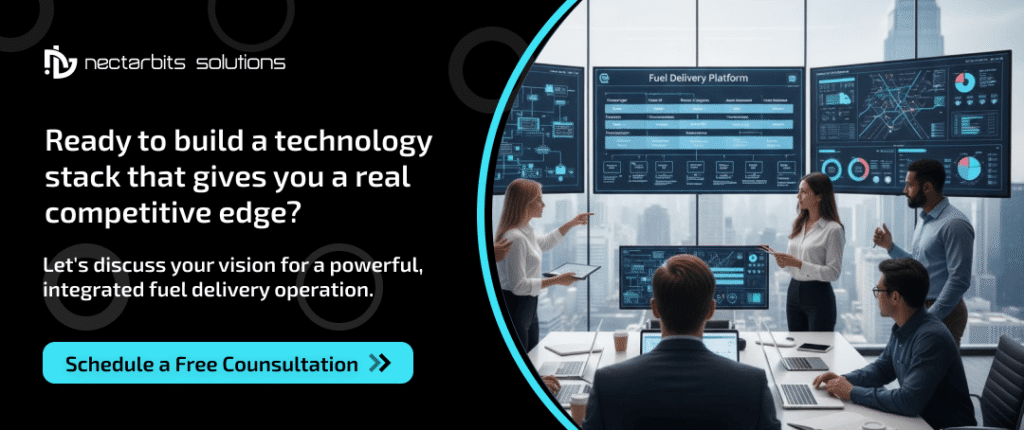fuel delivery technology stack