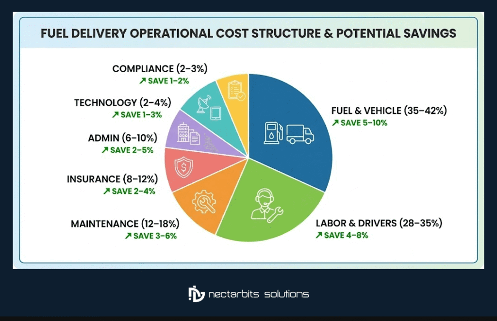 reduce fuel delivery costs

