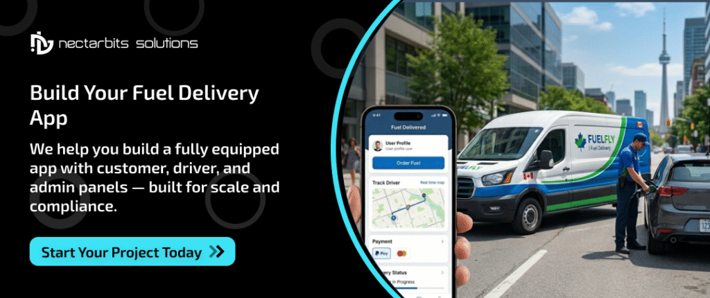 on-demand fuel delivery app development
